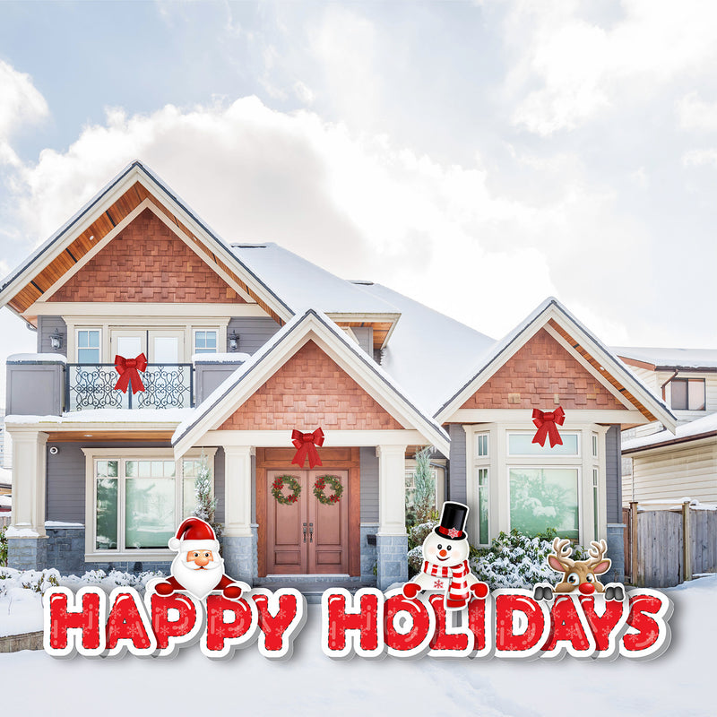 YCS FLASH® Quick Set Topper Happy Holidays