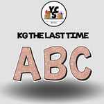 KG The Last Time 18 Inch GLITTER  ALPHABET SET