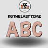 KG The Last Time 23 Inch GLITTER ALPHABET Set