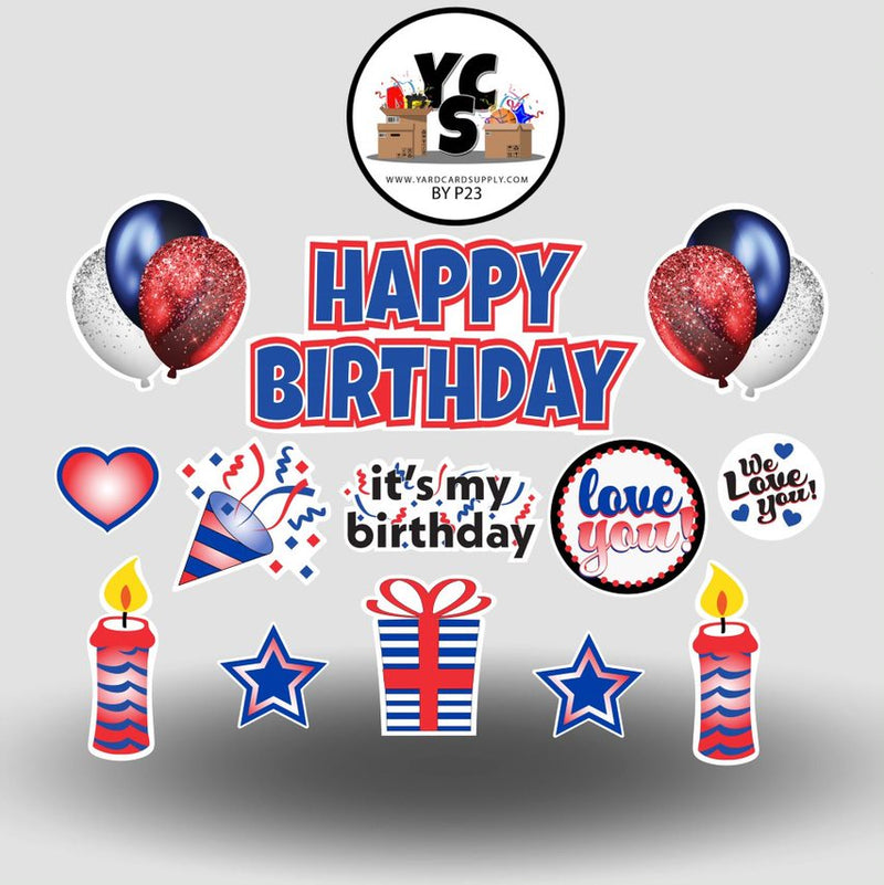 YCS FLASH® and Flair Happy Birthday - Style 10