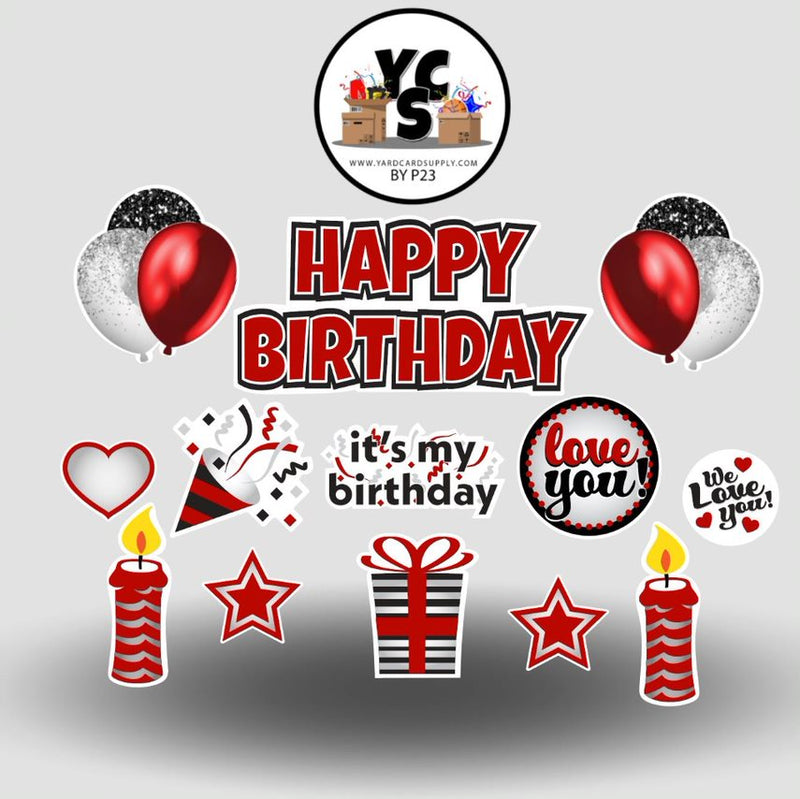 YCS FLASH® and Flair Happy Birthday - Style 10