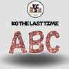 KG The Last Time 18 Inch SPARKLE ALPHABET Set