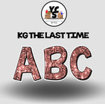 KG The Last Time 18 Inch SPARKLE ALPHABET Set