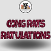 18" Congrats Tulations YCS FLASH® Quick Set