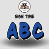 Sign Time 23 Inch SOLID ALPHABET Set