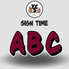 Sign Time 23 Inch SOLID ESSENTIAL LETTER & NUMBER Set
