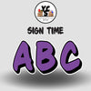 Sign Time 23 Inch SOLID ALPHABET Set