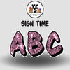 Sign Time 23 Inch SPARKLE ALPHABET Set