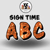 Sign Time 23 Inch SPARKLE ESSENTIAL LETTER & NUMBER Set