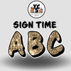 Sign Time 23 Inch SPARKLE ESSENTIAL LETTER & NUMBER Set