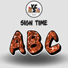 Sign Time 23 Inch SPARKLE ESSENTIAL LETTER & NUMBER Set