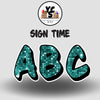 Sign Time 23 Inch SPARKLE ESSENTIAL LETTER & NUMBER Set