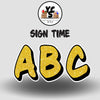 Sign Time 18 Inch GLITTER ALPHABET Set