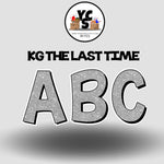 KG The Last Time 18 Inch GLITTER  ALPHABET SET
