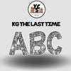 KG The Last Time 18 Inch SPARKLE ALPHABET Set