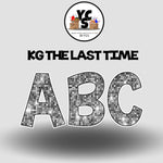 KG The Last Time 18 Inch SPARKLE ALPHABET Set
