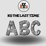 KG The Last Time 18 Inch SPARKLE ALPHABET Set