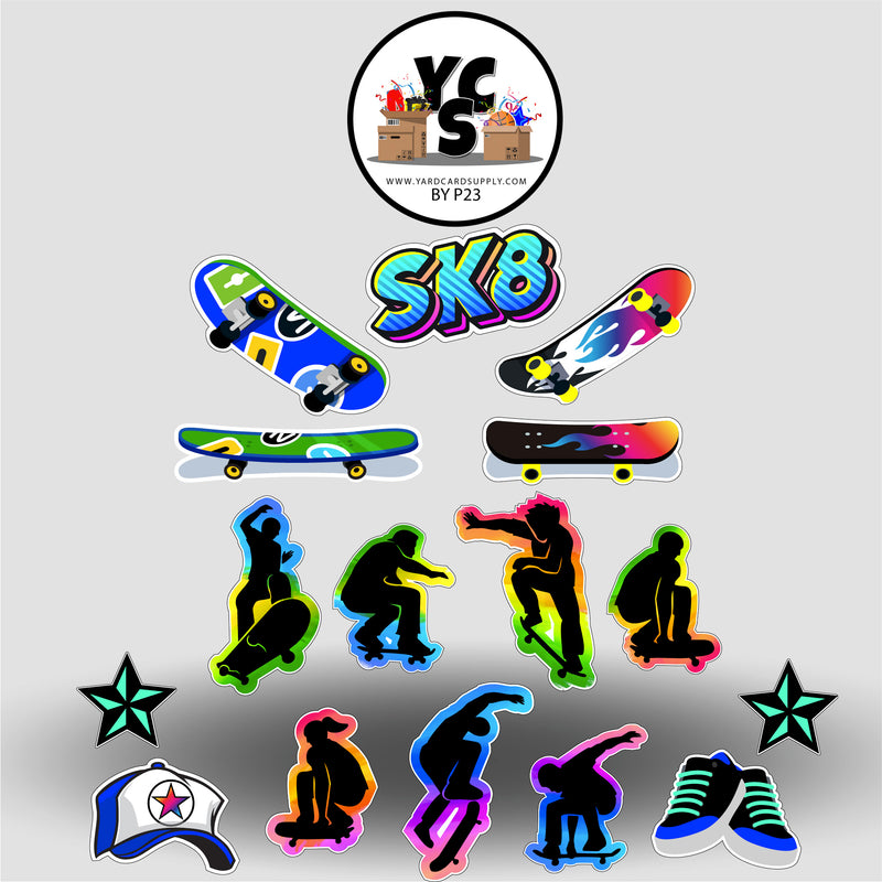 Skateboarding Set