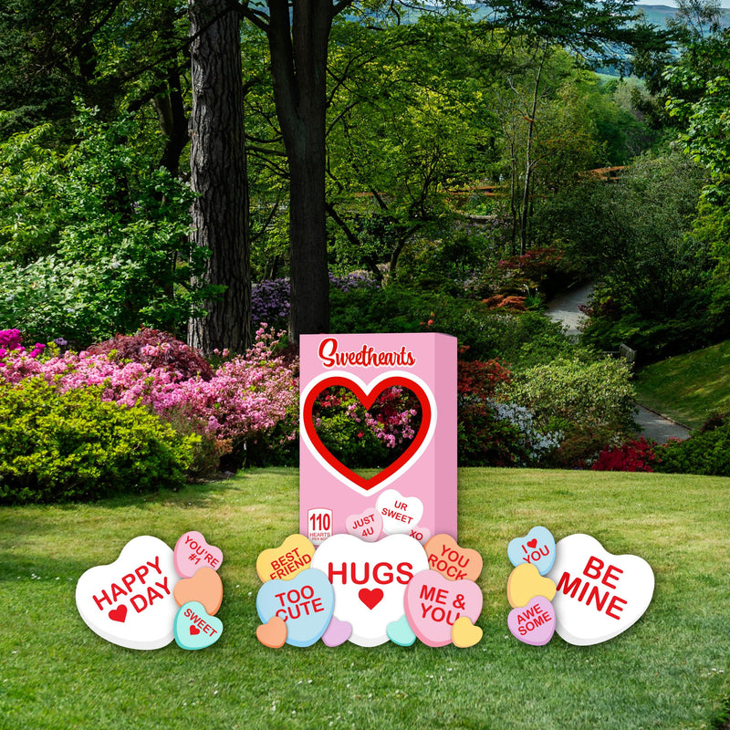 Sweethearts Conversation Heart Photo Op Set
