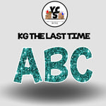 KG The Last Time 18 Inch SPARKLE ALPHABET Set