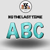 KG The Last Time 23 Inch GLITTER VOWEL Set