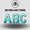 KG The Last Time 23 Inch GLITTER CONSONANT Set