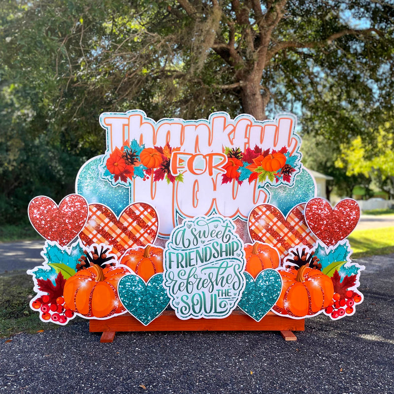 YCS FLASH® Plaid Thankful for You Set