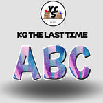KG The Last Time 18 Inch GLITTER  ALPHABET SET