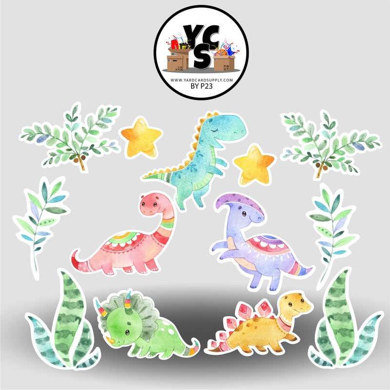 Dinosaur Watercolor Set