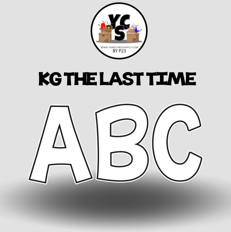 KG The Last Time 23 Inch SOLID CONSONANT Set