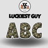 LUCKY GUY 23 Inch SPECIALTY PRINT ESSENTIAL LETTER & NUMBER Set