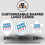 Custom Shape Marketing Signs Brand Markers