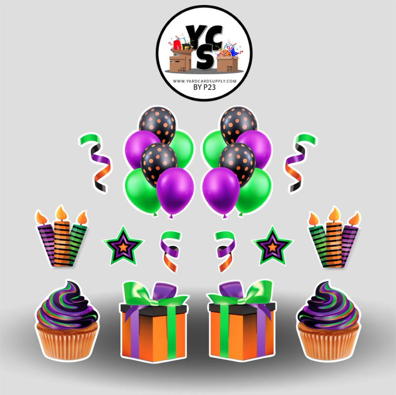 Halloween Mixed Flair Set