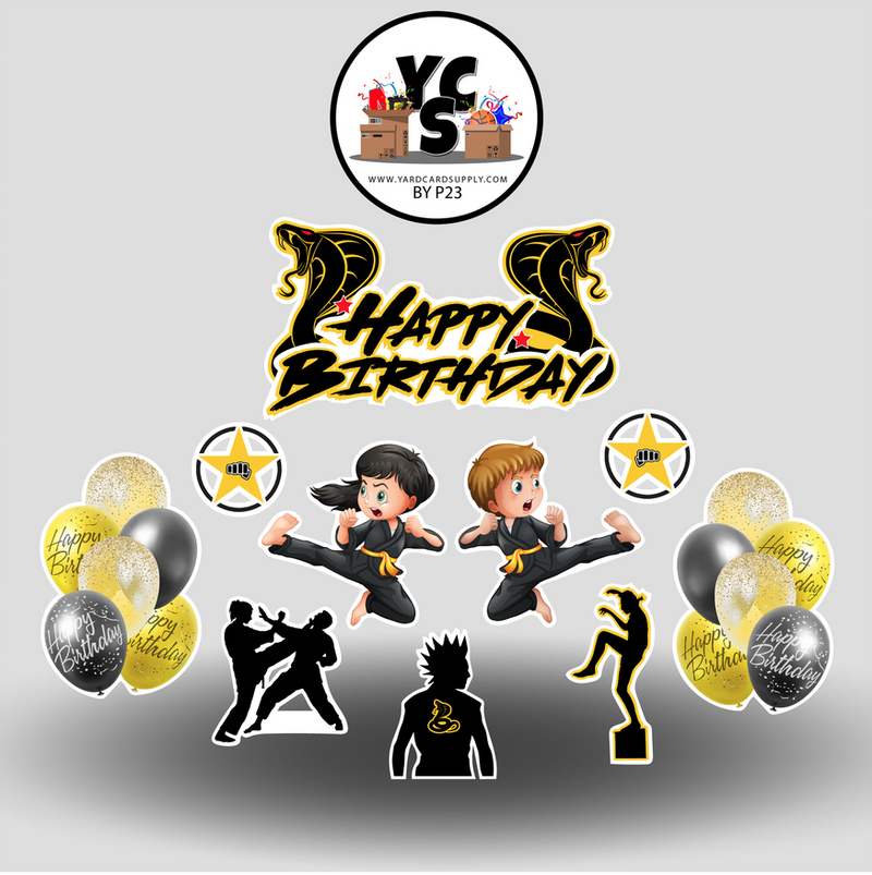 Cobra Karate Birthday Set