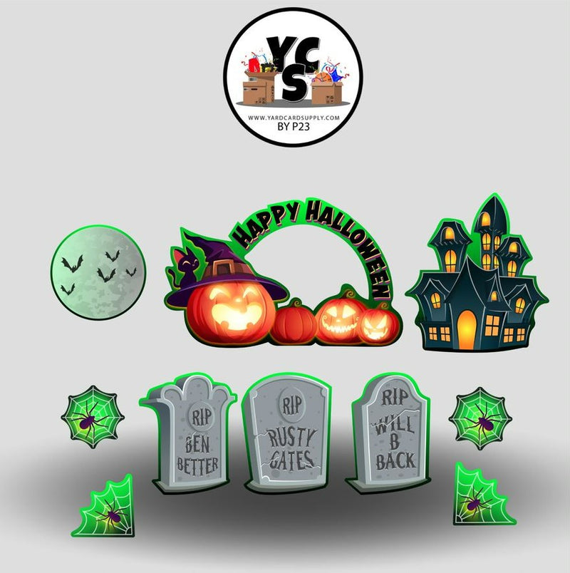Halloween Photo Frame Set