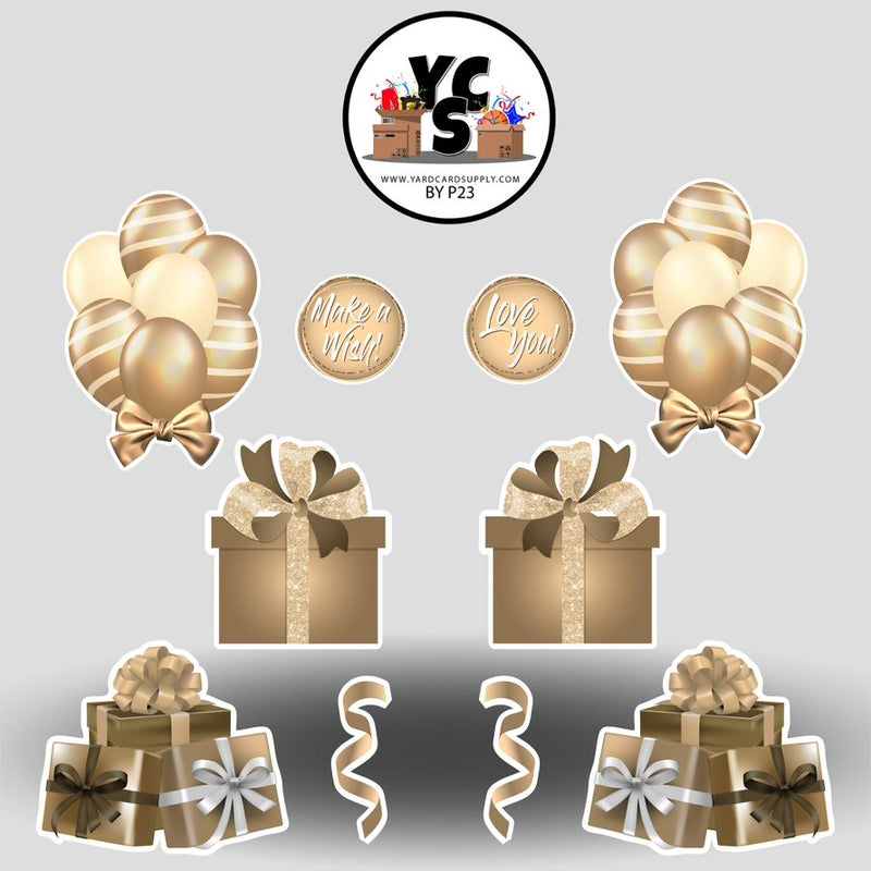 Mixed Flair Set - Winter - Champagne