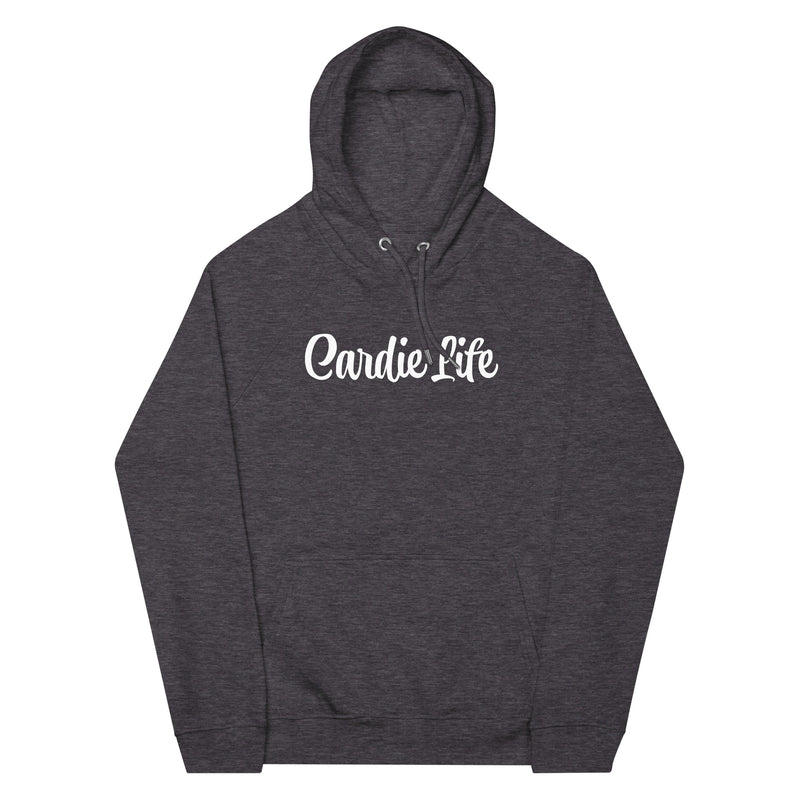 Cardie Life Unisex eco raglan hoodie Dark
