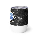 Birthday Queen Wine Tumbler - BLUE
